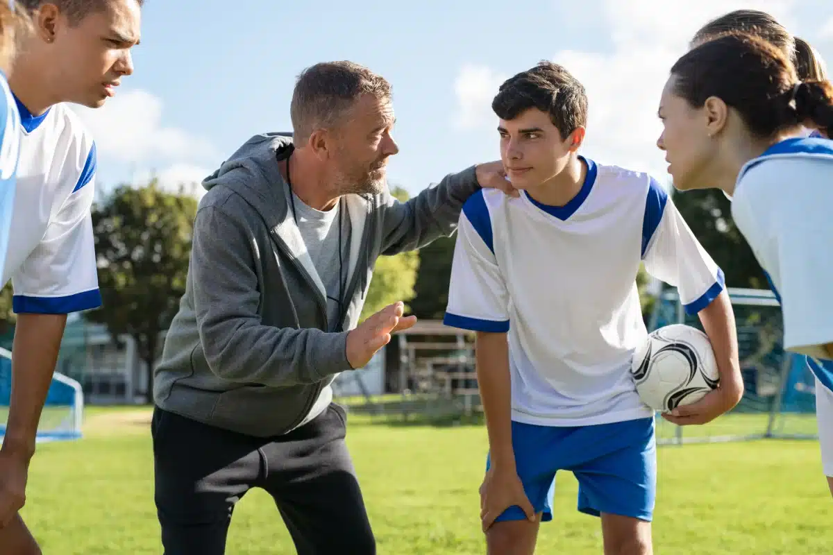 entraîneur sportif football