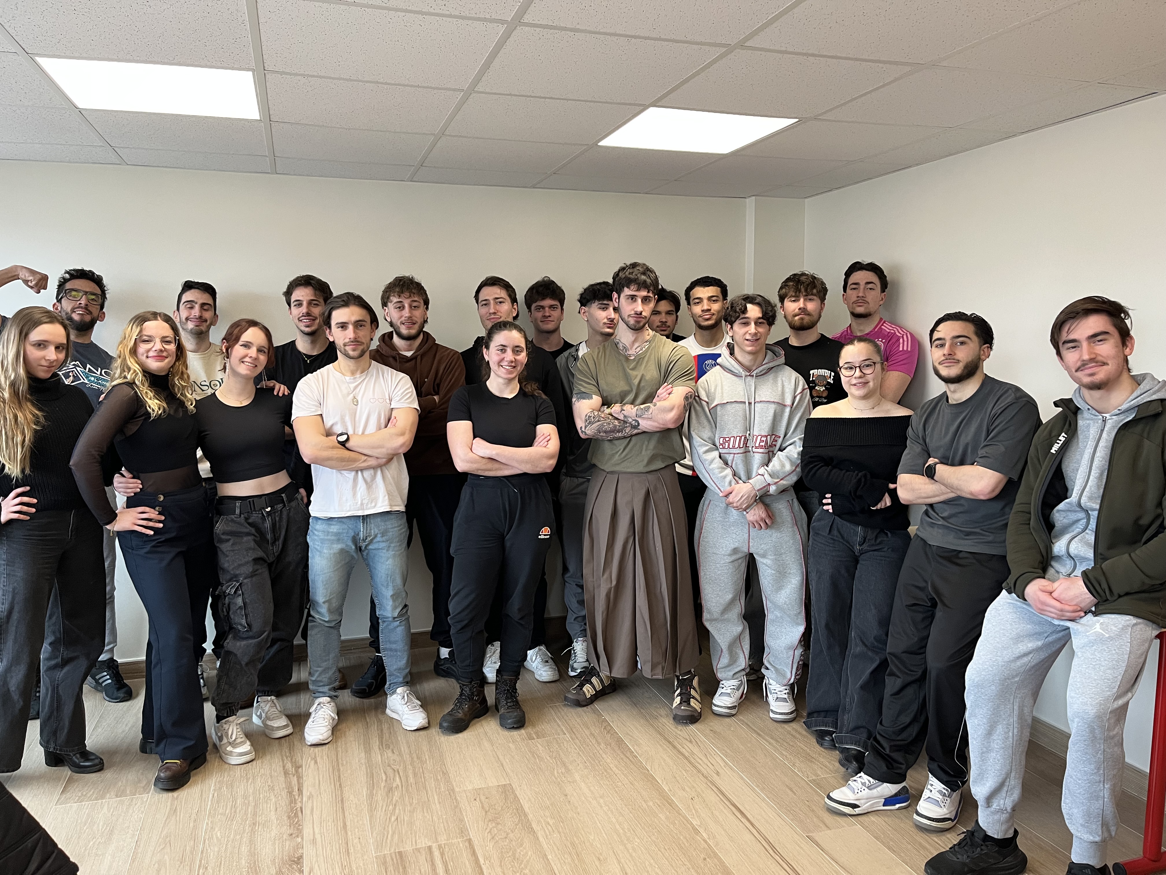 Etudiants du campus d'IRSS Paris