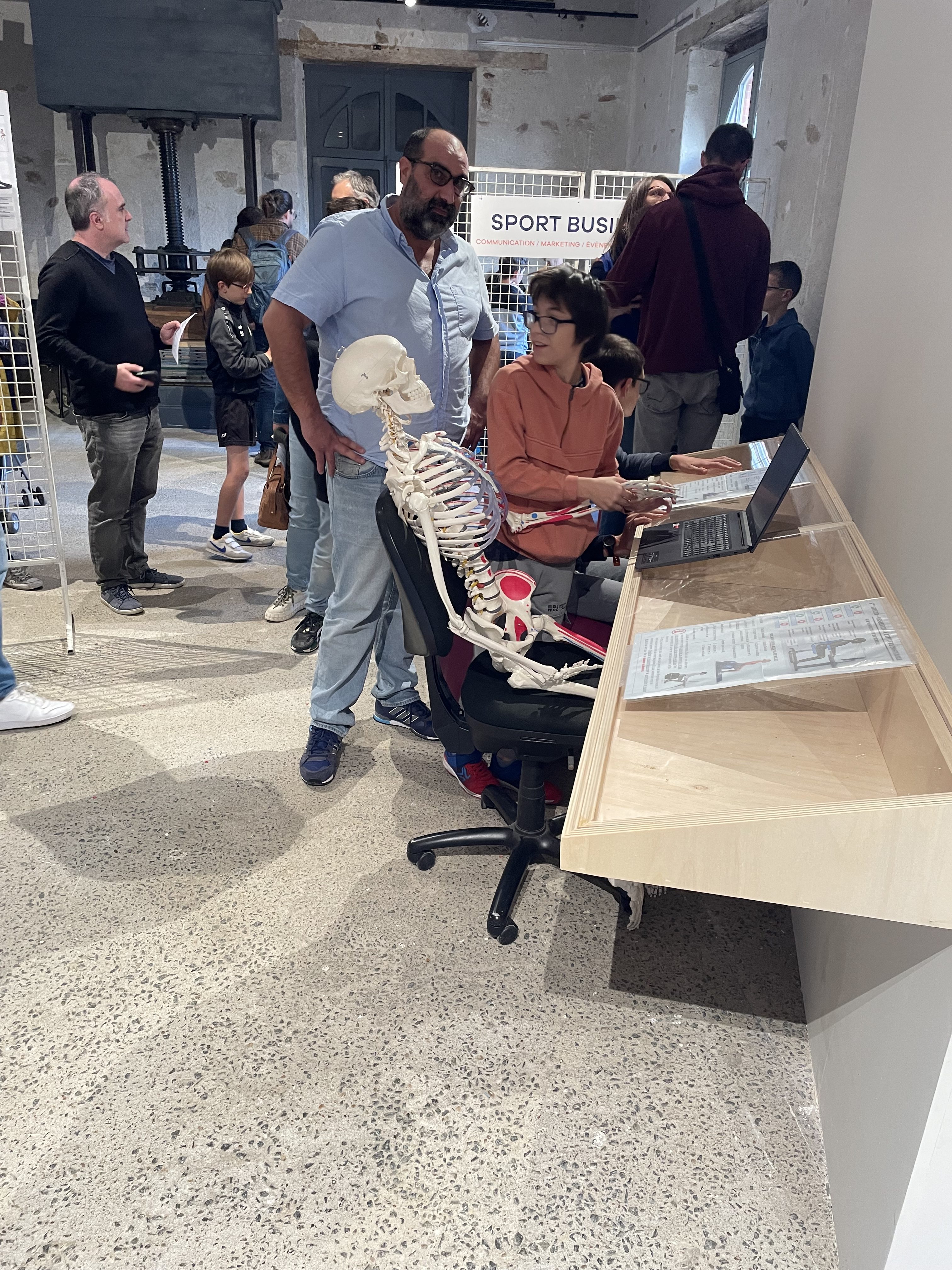 Participation d'IRSS à la Fête de la Science au Musée du Textile et de la Mode de Cholet