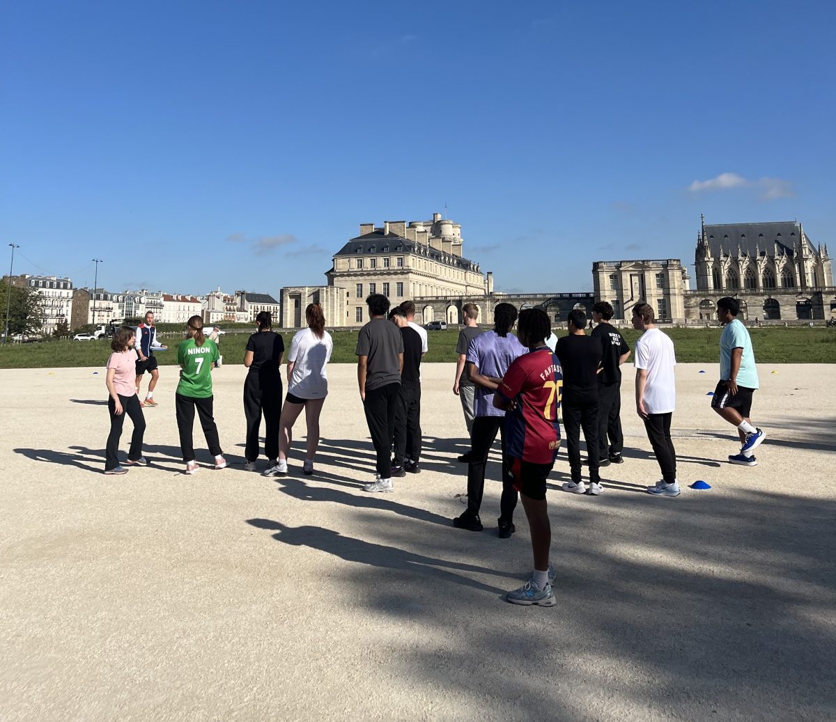 Activité en extérieur IRSS Paris