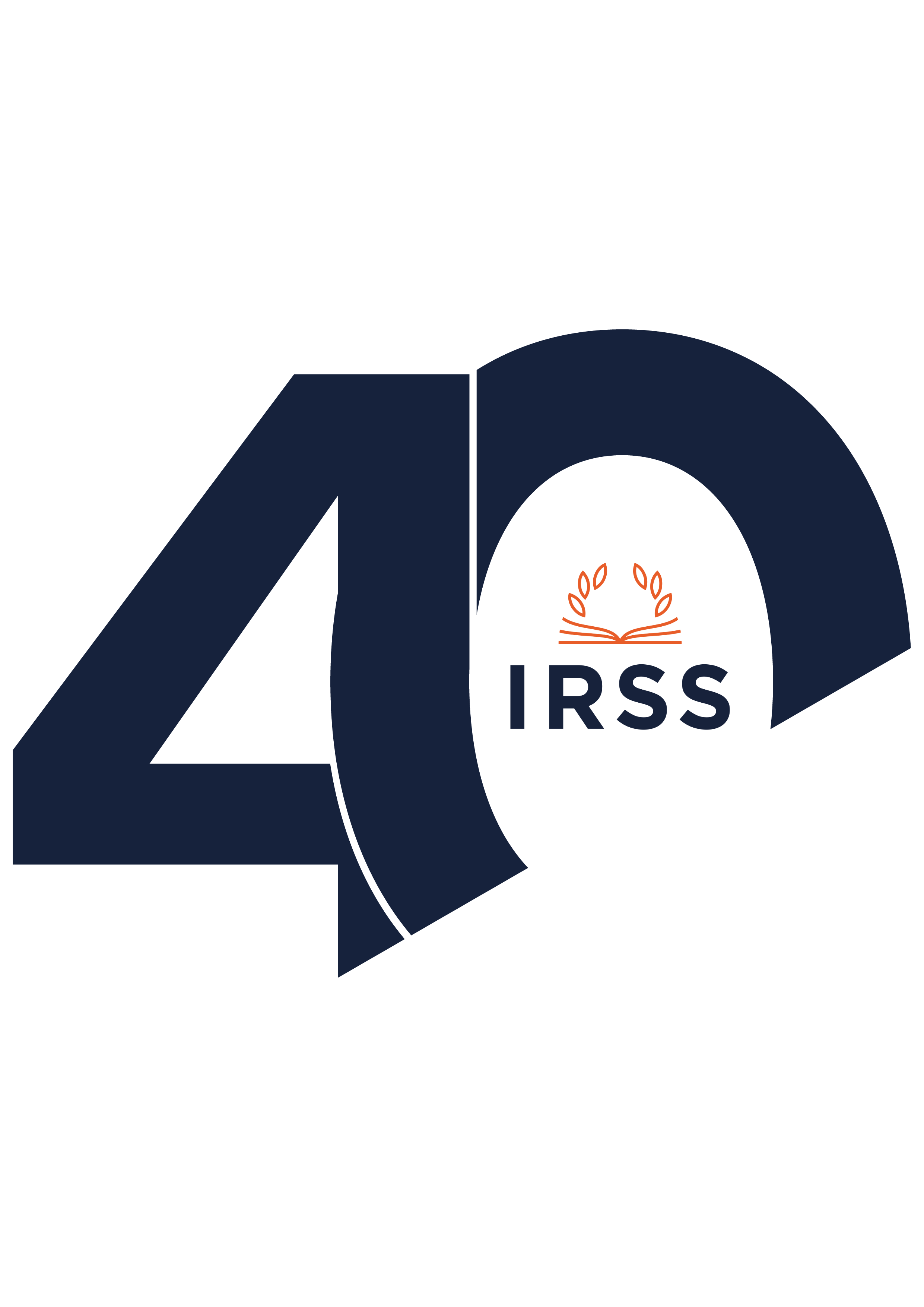 Logo 40 ans IRSS 2026