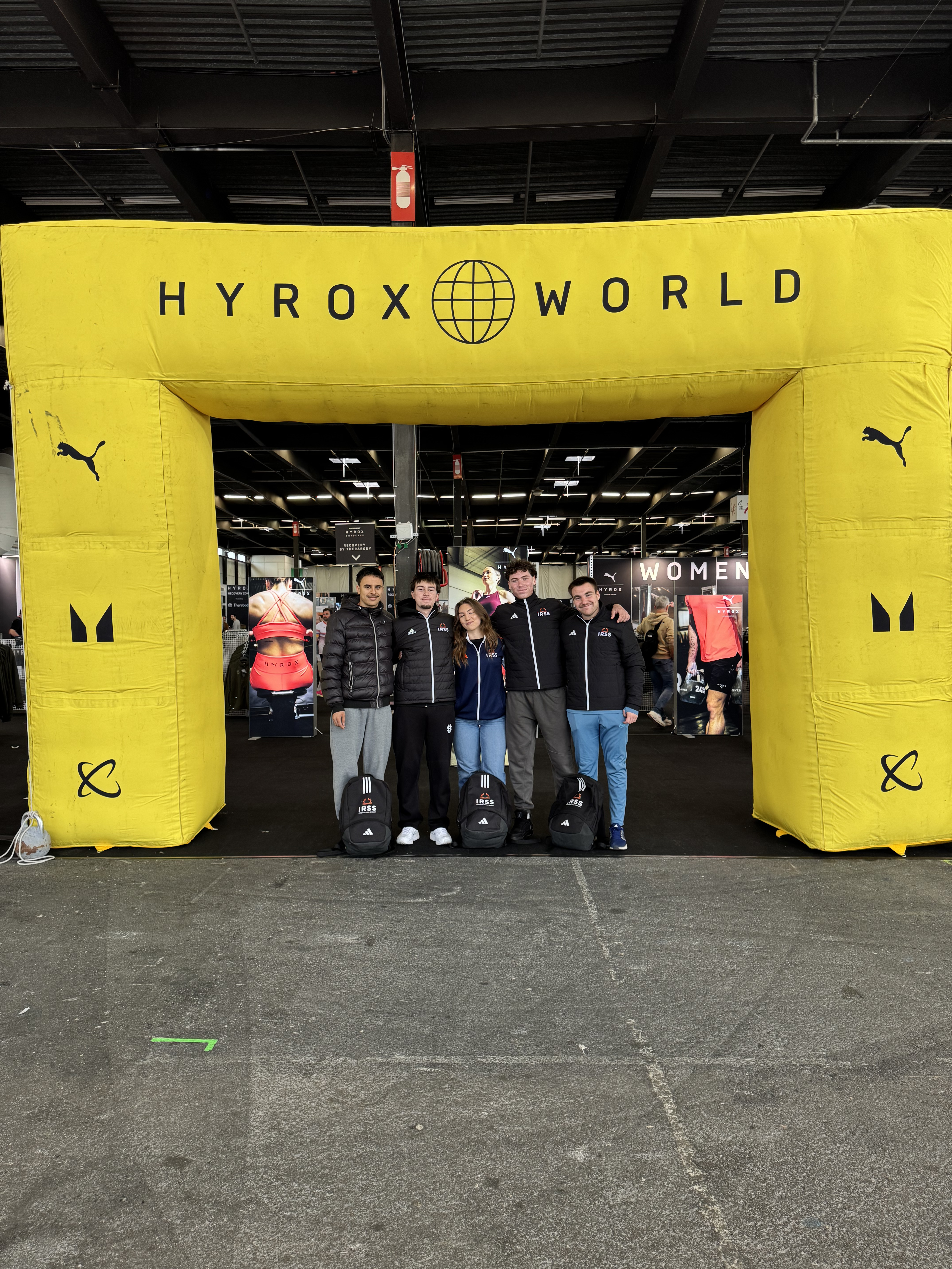 Participation à l'Hyrox - étudiants Bordeaux