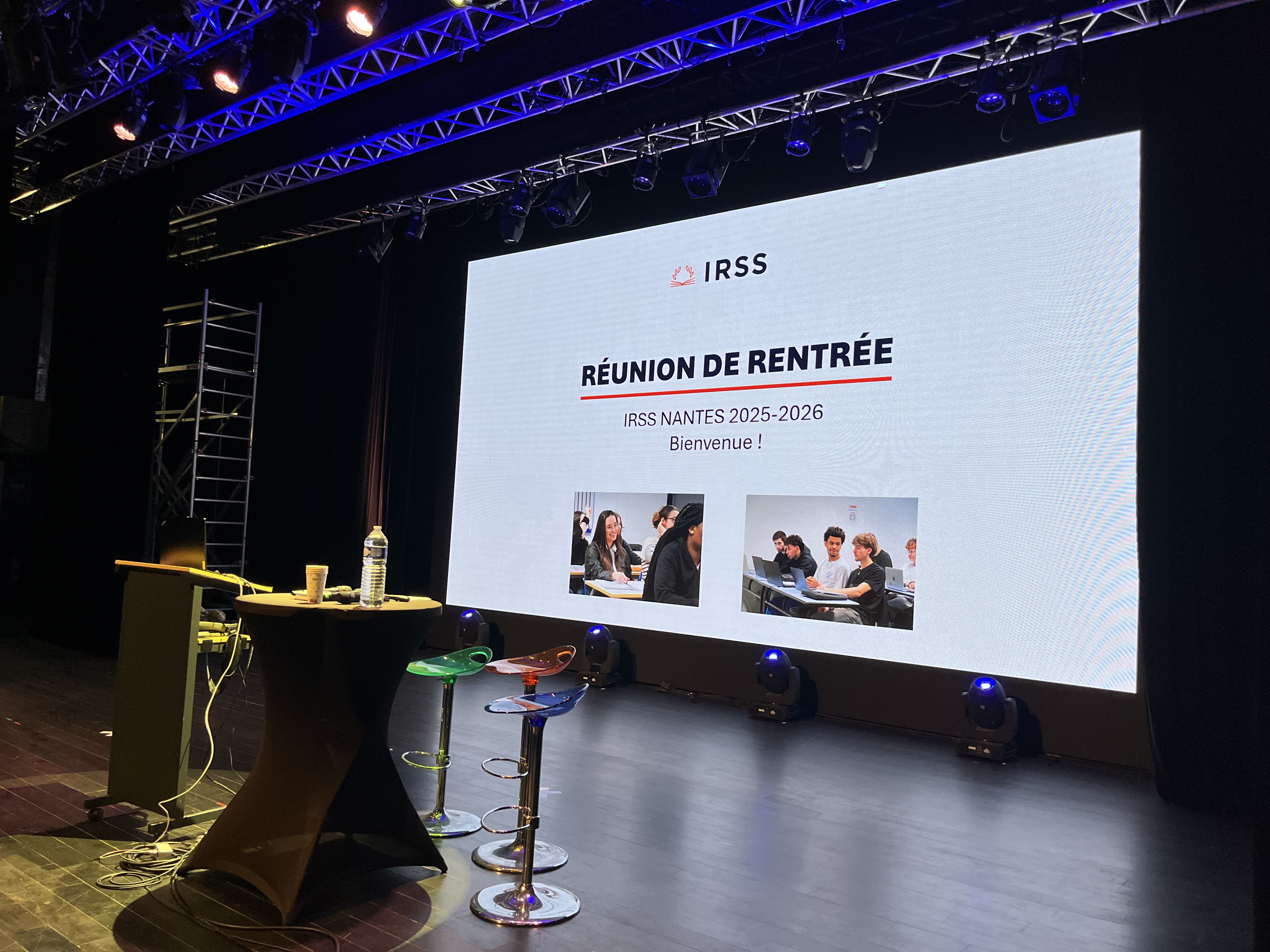 Réunion rentrée IRSS Nantes